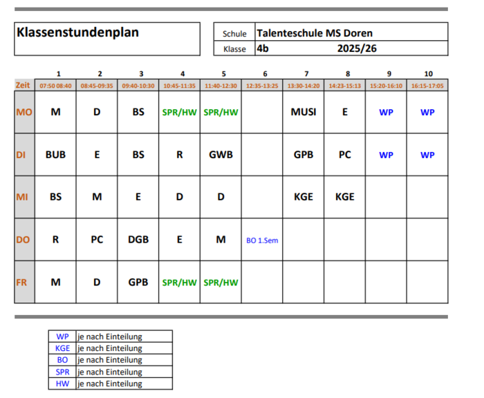 Stundenplan_4b
