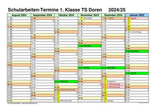 Schularbeitenkalender_Klasse1_Semester1_2024_2025