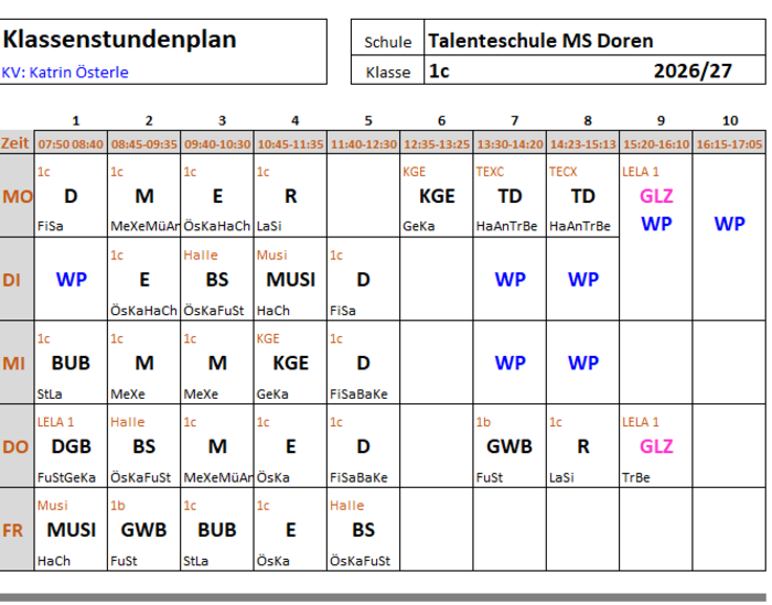 1c_Stundenplan