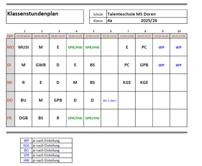 Stundenplan_4a