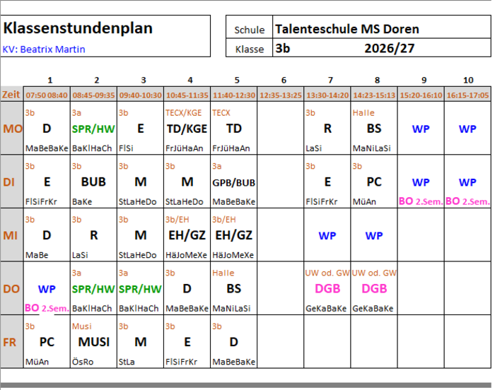 3b_Stundenplan